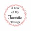Mimi's Favorite Things!