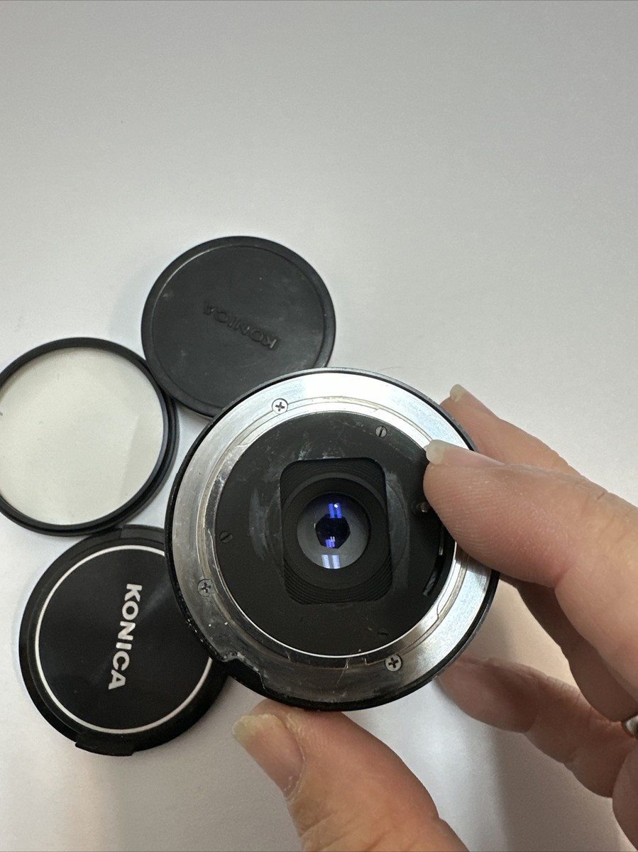 KONICA Macro HEXANON AR 55mm f/3.5 Macro MF Lens From JAPAN Tested