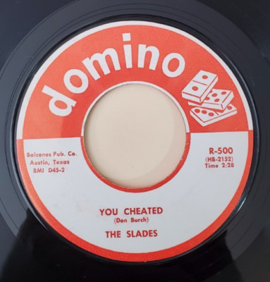 Slades  YOU CHEATED / THE WADDLE (DOOWOP 45) #500 PLAYS VG++