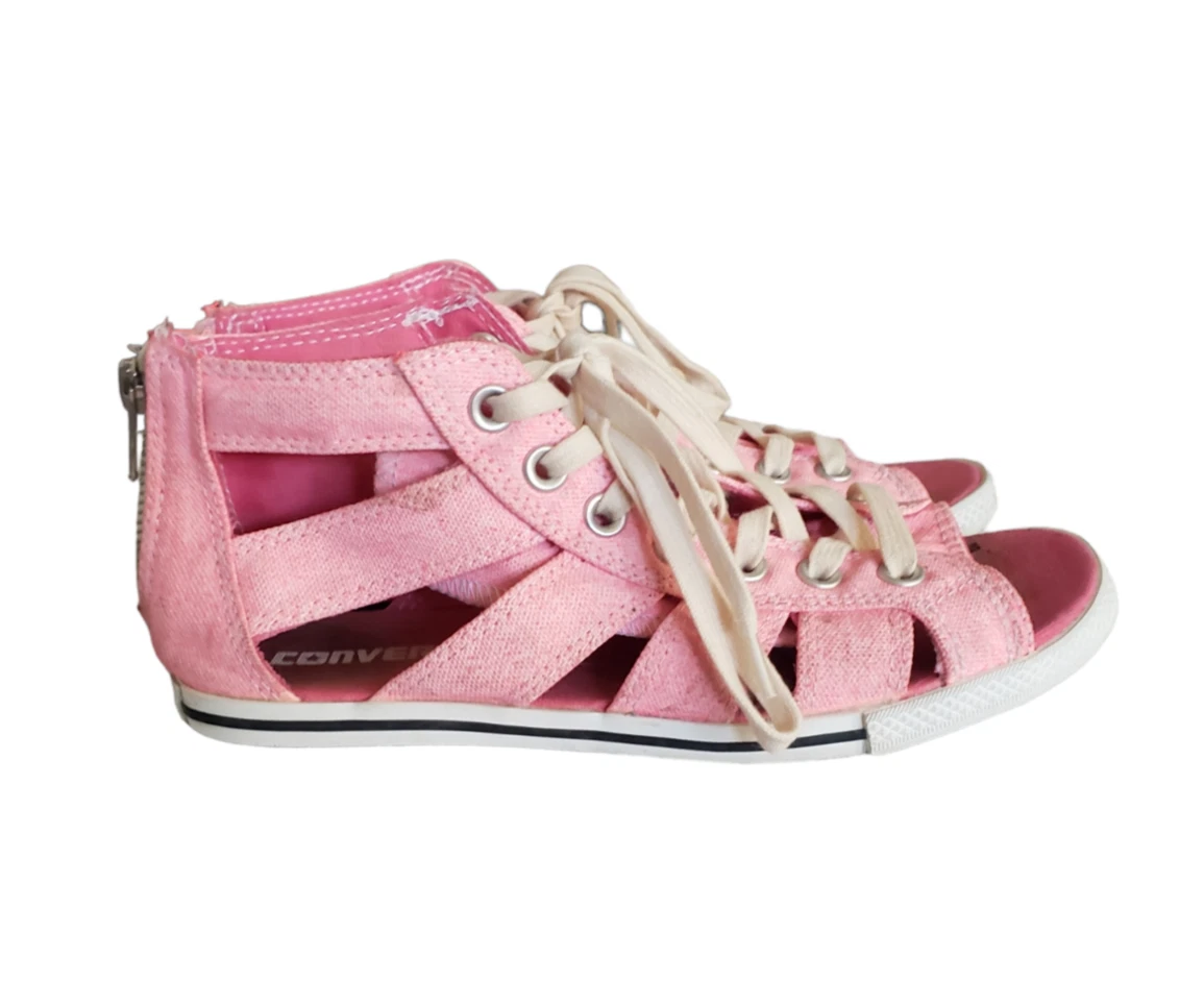 Converse gladiator sandals pink sales