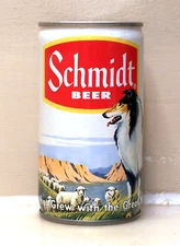 SCHMIDT "Collie" C/S BO beer can