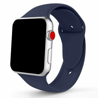 Silicone Band Strap For Apple Watch iWatch Series Ultra 2 SE 9 8 7 6 5 4 38-49mm