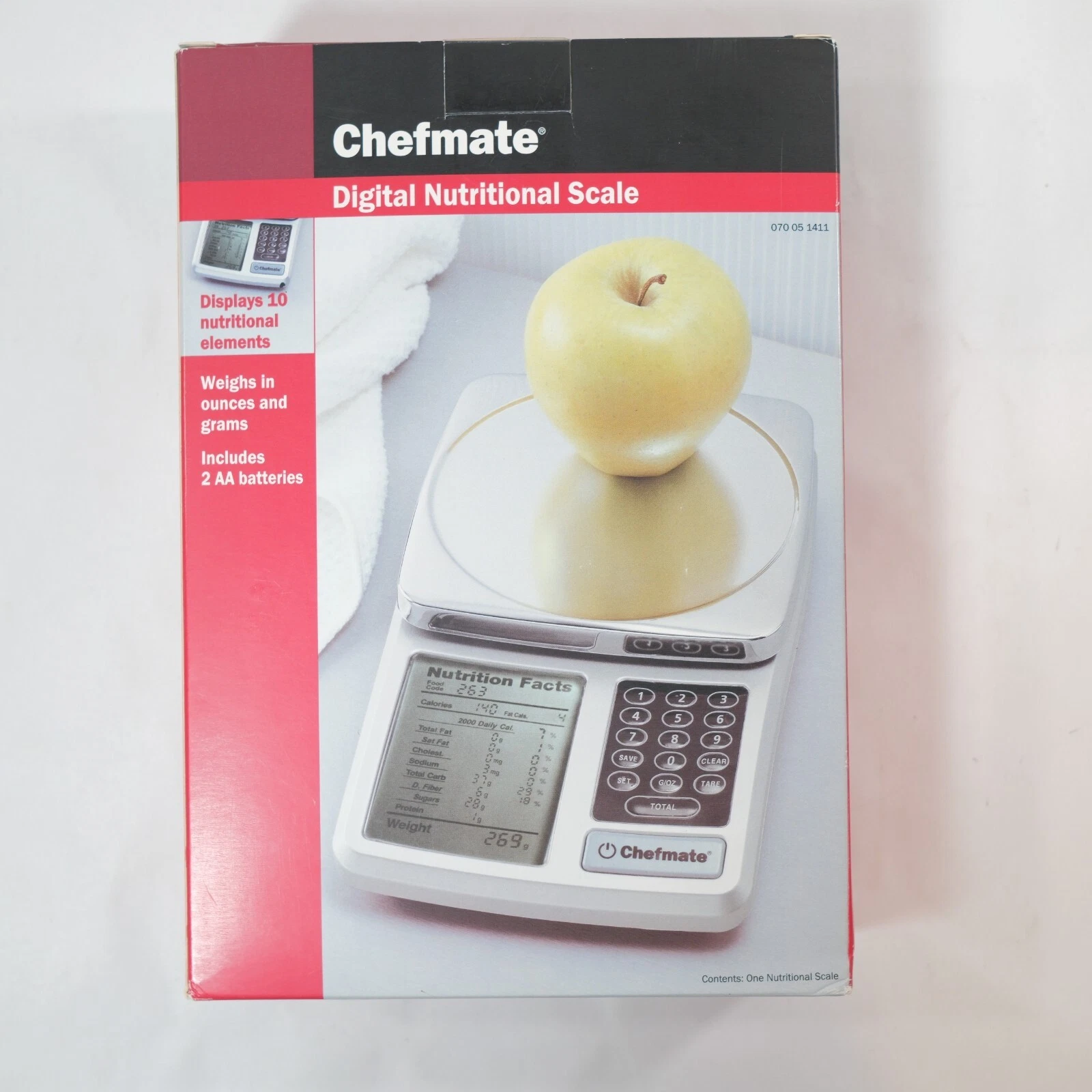 Chefmate Digital Nutritional Scale NEW!