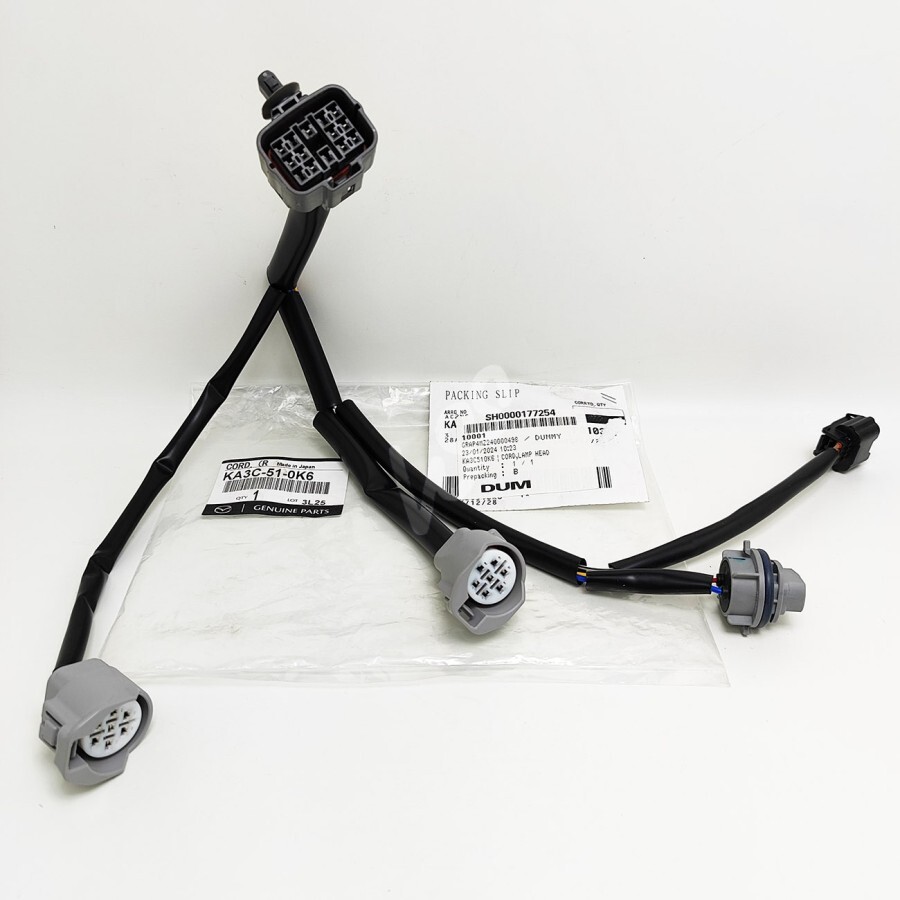 OEM FR Head Lamp Wiring Harness LED Fit For Mazda CX-5 KE 2012