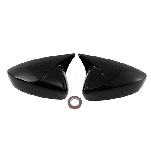 OX Horn Rear View Mirror Cap Cover Trim Glossy Black Fits Mazda CX-50 2023-2024 - Picture 6 of 13