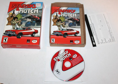 Starsky & Hutch PC 2003 CIB Boxed & W/Manual Computer Game RARE HTF race car