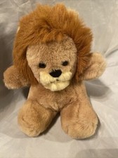 Vintage Steven Smith Grumpy Lion Plush Stuffed Animal Made In Korea