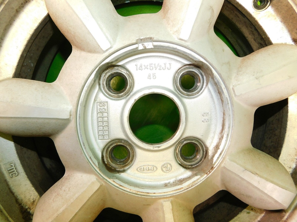 パーツ MX5 1994-1997 Mazda Miata Mx5 Oem 7 Spoke 4x100 14x6 Wheel Set