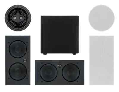 Sonance - MAG5.1 PREMIUM - Mag Series 5.1-Ch. Premium 6-1/2'' In-Wall Surround
