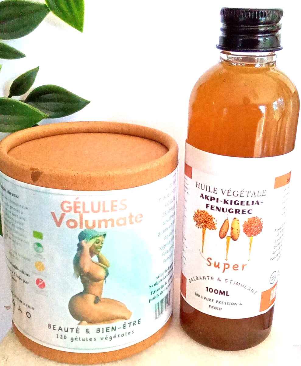Dual Extrême - Sirop Et Gélules Pour Volume Fesses/hanches - À Base De Fenugrec Bio - Neuf