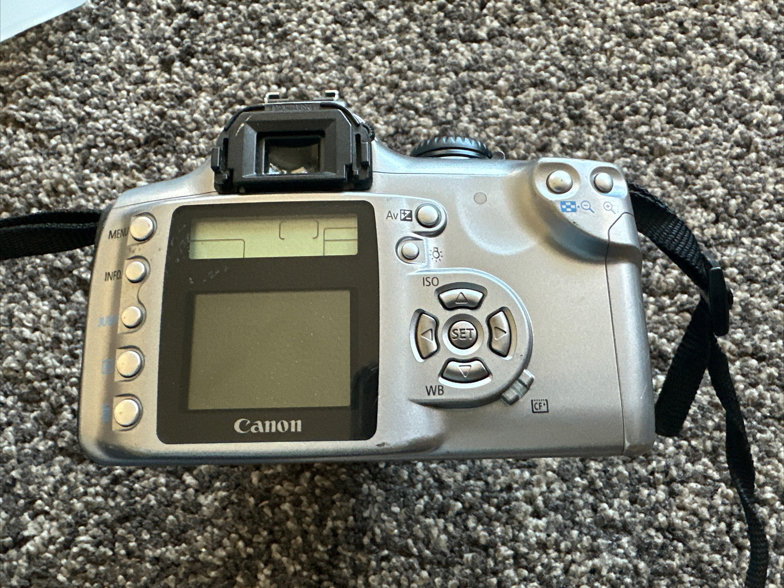Canon EOS Digital Rebel DS6041 300D 6.3MP DSLR Camera With Battery