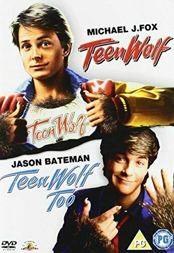 TEENWOLF / TEENWOLF TOO  DVD - MICHAEL J FOX  - VGC