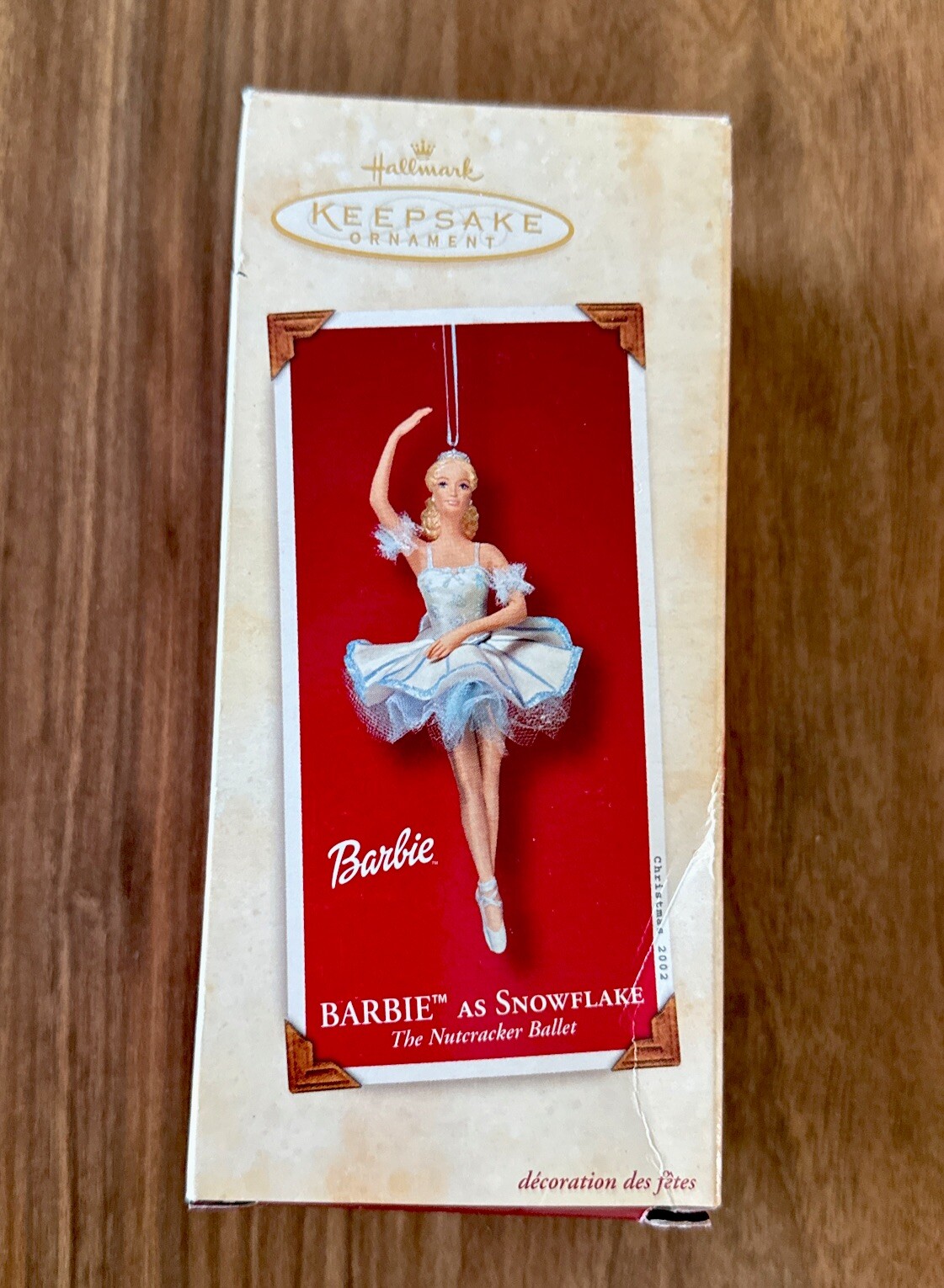 Hallmark Keepsake Ornament Jewelry Box Ballet Treasure - 1st In Series 2002 Collectible