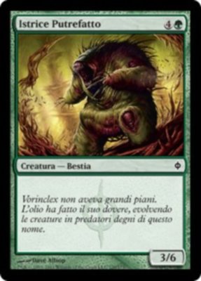 FOIL Istrice Faul (Rotted Hystrix) - MtG NPH-IT