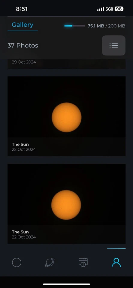 Solar Filter For Vaonis Vespera - Eclipse Filter - Image 4 of 4