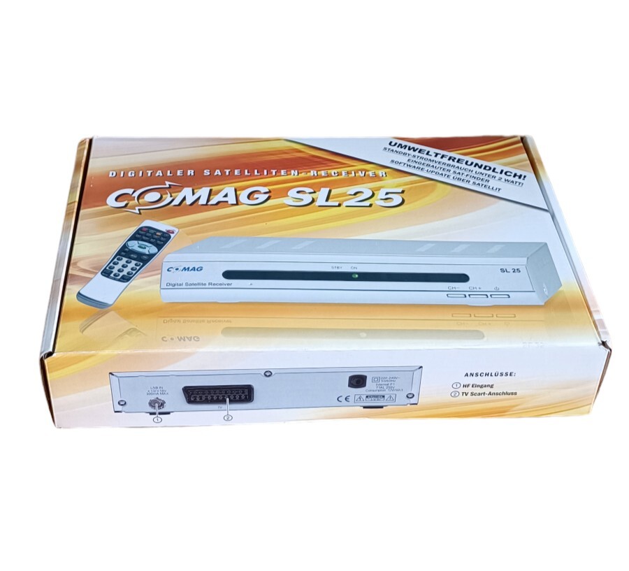 Thumbnail - Digital Satellite Receiver C Mag Sl 25 Hf Eingang, Tv Scart-anschluss