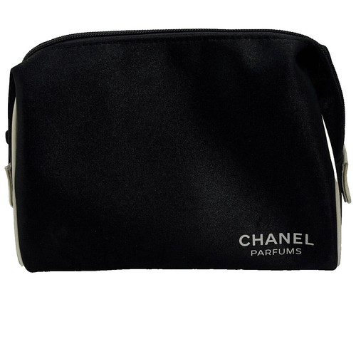Chanel Sublimage Black Travel Cosmetic Box Makeup Pouch Jewelry