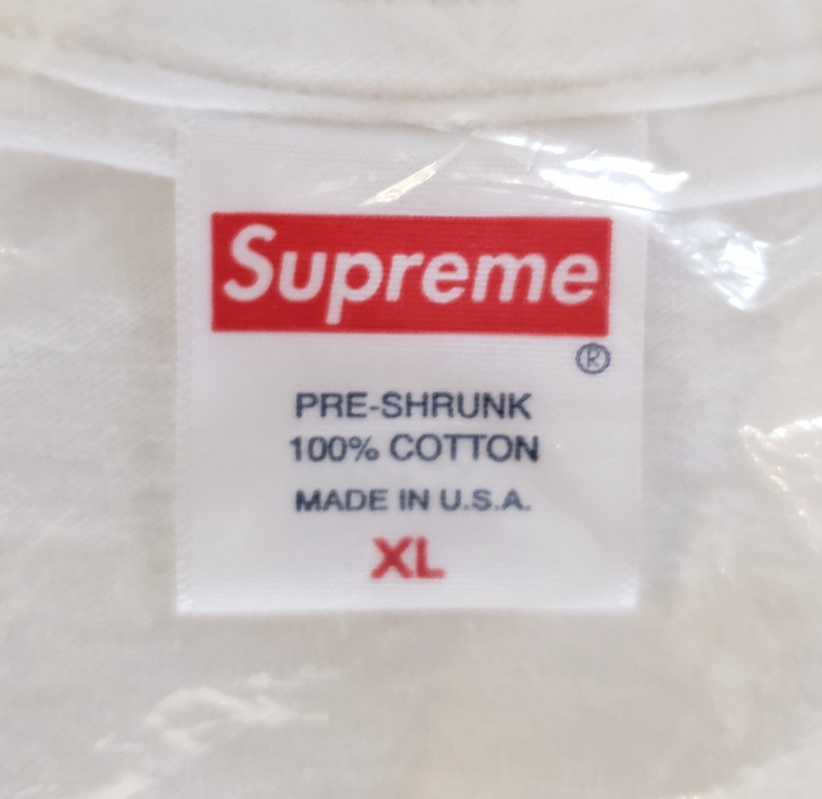 Supreme Christopher Wool 1995 Tee White Extra Large (XL) NEW Supreme Christopher Wool 1995 Tee White Extra Large (XL) NEW