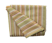 Outdoor/Indoor Retro striped upholstery fabric 4 yards 12 inches