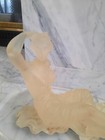 Vintage Female Lady Statue Nino De Bari Collection