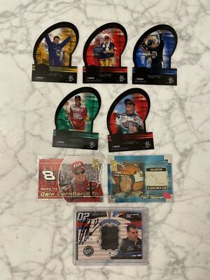 2002 Press Pass VIP & ECLIPSE NASCAR Racing Cards (Lot of 8) AUTO Ryan