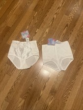 2 Pair Cupid Extra Firm Control Tummy And Hip Slimmer XL White