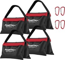4x Sandbags for Photography Stands - Strong Reliable Stabilization Solution