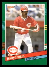 1991 Donruss - Barry Larkin Baseball card #471 Cincinnati Reds Raw Trading Card
