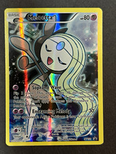 Pokemon Meloetta XY120 Black Star Promo Full Art Holo 2016 Near Mint NM