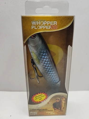 River2Sea Whopper Plopper 130 Topwater Prop Lure 5" Blue Blood 08 Larry Dahlberg