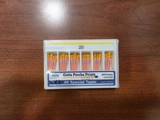 Meta- Biomed Gutta Percha Points .06 Special Taper 20 EXP: 01/2018 