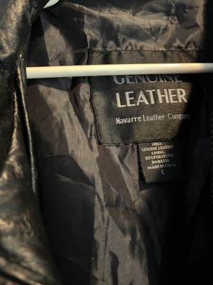 Genuine Leather Coat