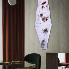 1.8m Halloween Hanging Skull Head Sound Effect Horror Props Outdoor Halloween