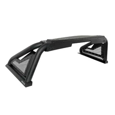 Go Rhino Textured Black Steel Sport Bar 2.0 for Select Chevy Ford GMC Pickups
