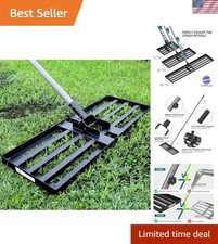Lawn Leveling Rake, Levelawn Tool, Heavy Duty Effort Saving Lawn Level Tool, ...