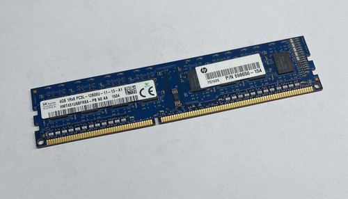 4GB SK Hynix HMT451U6BFR8A-PB N0 AA PC3L-12800U 1600MHz DDR3 Computer Arbeitsspeicher RAM