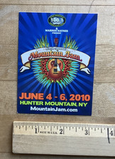 2010 June 4 - 6th Six Annual Mountain Jam.Hunter Mt. New York. Advertisment