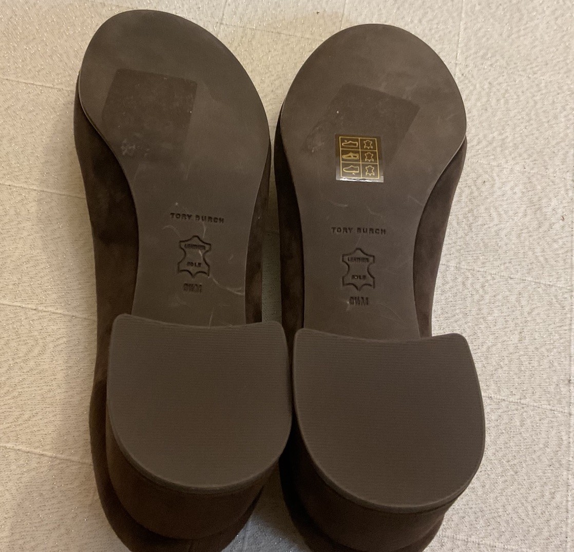 Tory Burch  Brown suede Cap Toe heeled pump  Size 9.5 $375 thumbnail 13