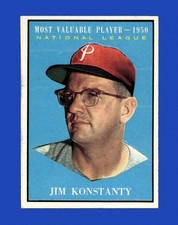 1961 Topps Set-Break #479 Jim Konstanty MVP EX-EXMINT *GMCARDS*