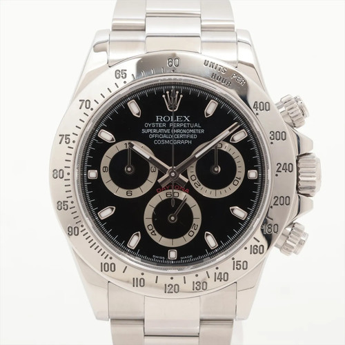 Rolex Cosmograph Daytona 116520 SS SS AT black dial