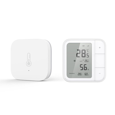 Smart Climate Sensor W100 - Temp & Humidity, Remote Control, Works with HomeKit,