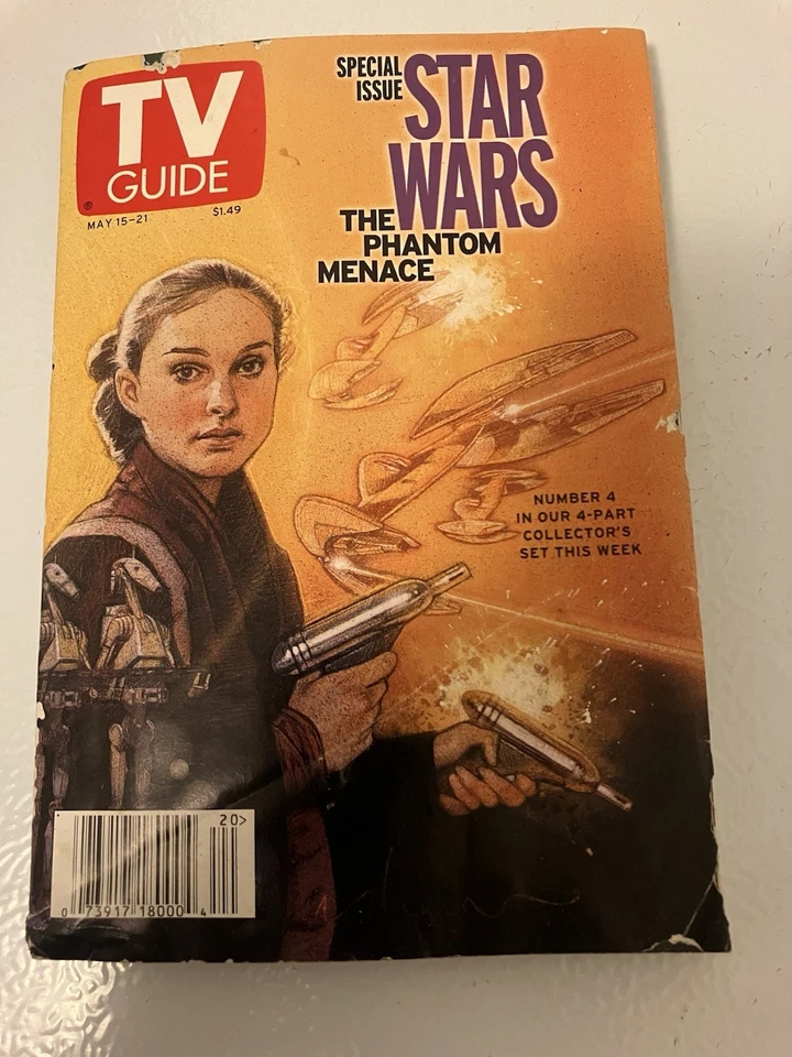 TV Guide: Star Wars: The Phantom Menace Special Issue (May 15-21, 1999) 4 Issues - Image 2 of 4