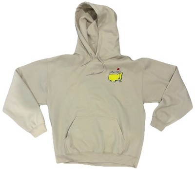 2025 The Masters Golf Tournament Tan Hoodie from Augusta National Size: Large L
