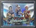 DRAKE MAYE CALEB WILLIAMS DANIELS 2024 TOPPS COSMIC CHROME STAR CLUSTERS RC SP