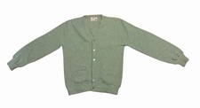 Vintage 50s 60s Arrow Alpaca Blend Cardigan Sweater M/L USA Made Mr Golf Cobain