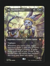 Ms. Bumbleflower - Borderless Raised Foil - Commander Bloomburrow Foil