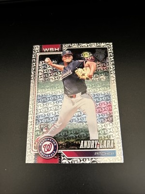 Andry Lara Spring Training Foil Rookie RC 2026 Topps Series 1 Card #36 Nationals