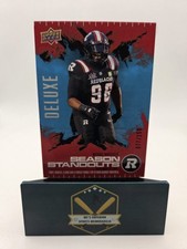 Michael Wakefield 2025 UD CFL Season Standouts Deluxe Parallel Card 77/250