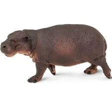 Pygmy Hippo Figurine - Hand Painted Wild Animal Toy Figure - Safari Ltd 229229