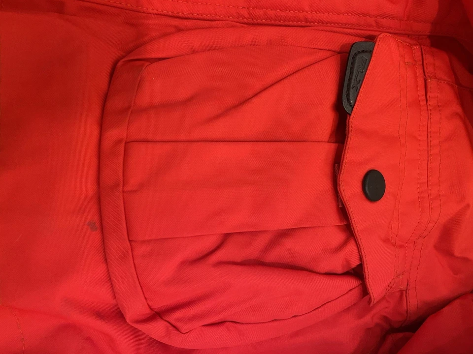 RLX Ralph Lauren Red Parka Jacket Men’s XL Fur Hood Winter Outdoor Coat - Image 4 of 4